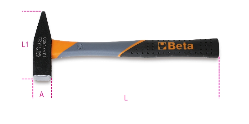 Premiumszerszamok.hu | Beta szerszám | 1370T 1500 Lakatos kalapács német modell műanyag nyéllel