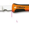 Premiumszerszamok.hu | Beta szerszám | 1777BM Behajtható pengéjű kábelblankoló kés