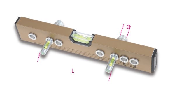 Premiumszerszamok.hu | Beta szerszám | 357F3 ​Vízmérték 3 libellával csapok beállításához