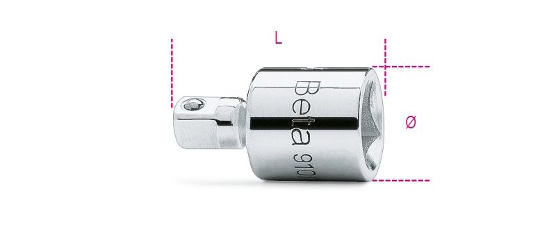 Premiumszerszamok.hu | Beta szerszám | 910/15 Szűkítő közbetét 3/8” és 1/4”