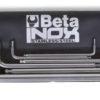 Premiumszerszamok.hu | Beta szerszám | 96BPINOX/B6 6 darabos hatlapfejű hajlított belső kulcs gömbös szélekkel