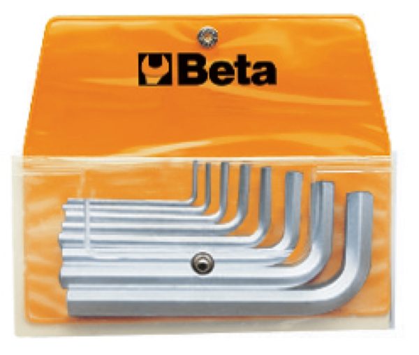 Premiumszerszamok.hu | Beta szerszám | 96/B8 8 részes hajlított imbuszkulcs szerszám készlet műanyag dobozban